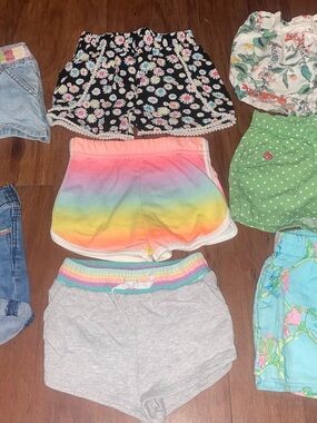Girls size 4t shorts lot